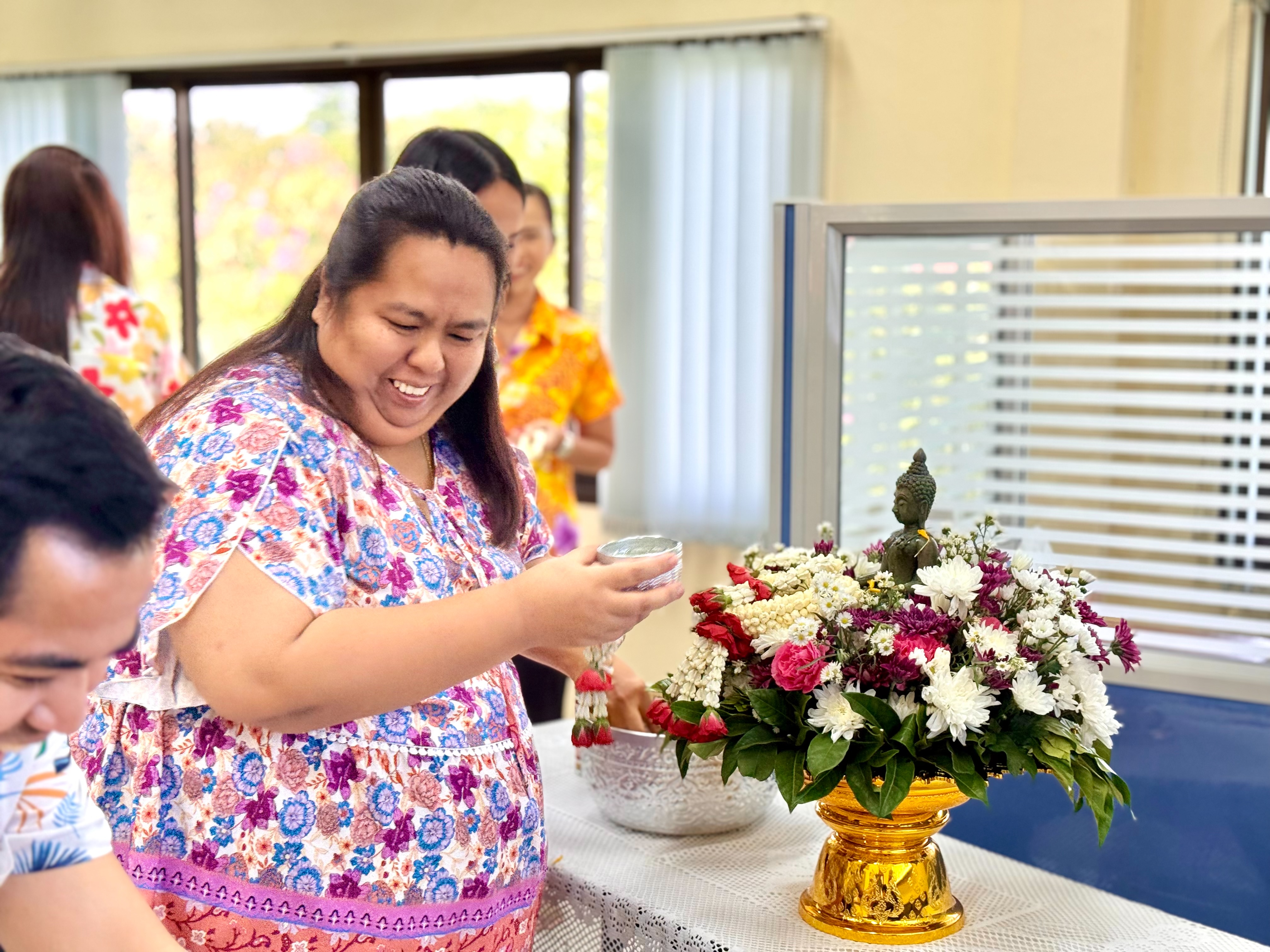 บรรยากาศความสนุกสนาน